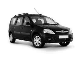 Lada Largus Цвет: Черный Черная жемчужина