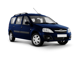 Lada Largus 5 мест Цвет: Синий Дипломат